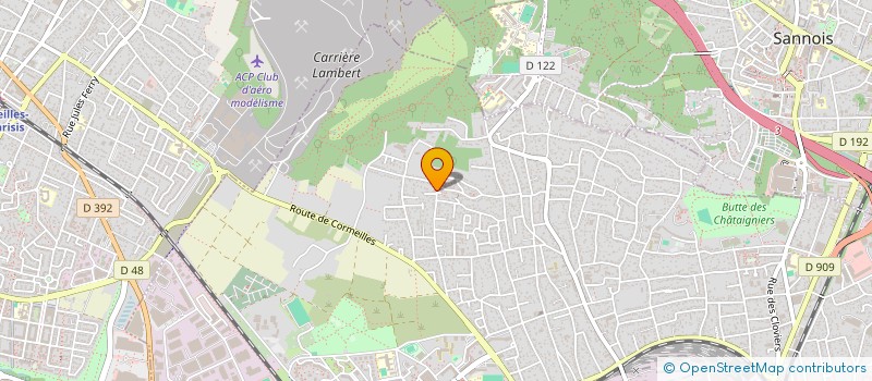 localisation de l'entreprise JC GROUPE  ARGENTEUIL