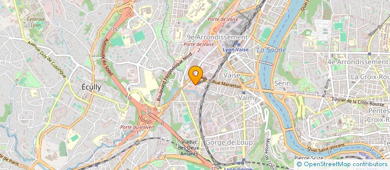 localisation de l'entreprise JC HOLDING  LYON