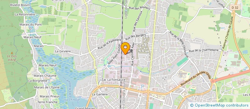 localisation de l'entreprise JC IMMO à LES SABLES D'OLONNE