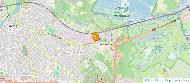 localisation de l'entreprise JC IMMO  AGDE