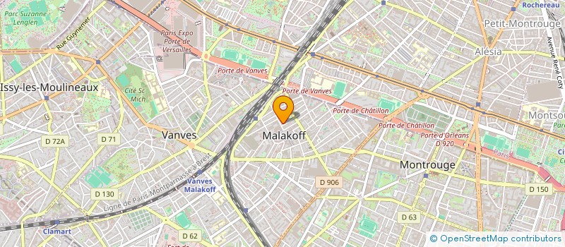 localisation de l'entreprise JC IMMO  MALAKOFF