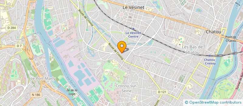 localisation de l'entreprise JC IMMO  LE VESINET