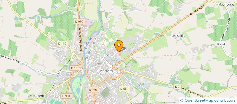 localisation de l'entreprise JC IMMO  CONDOM