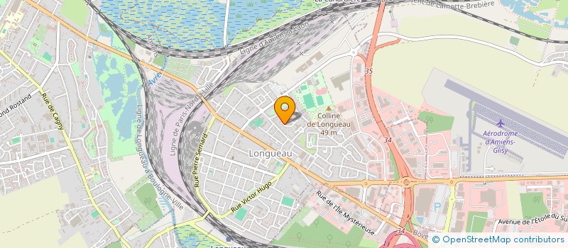 localisation de l'entreprise JC IMMO  LONGUEAU