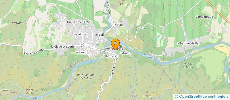 localisation de l'entreprise JC IMMO  COLLIAS