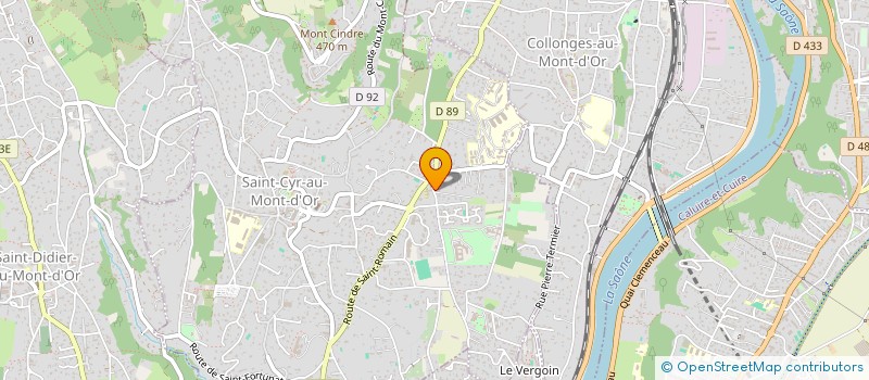 localisation de l'entreprise JC IMMO PLUS  SAINT-CYR-AU-MONT-D'OR