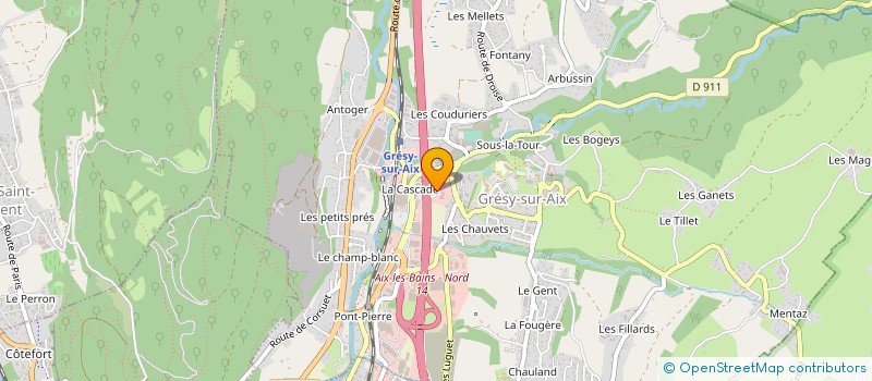 localisation de l'entreprise JC IMMOBILIER  GRESY-SUR-AIX