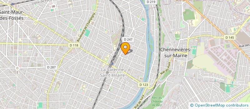 localisation de l'entreprise JC INGENIERIE  SAINT-MAUR-DES-FOSSES