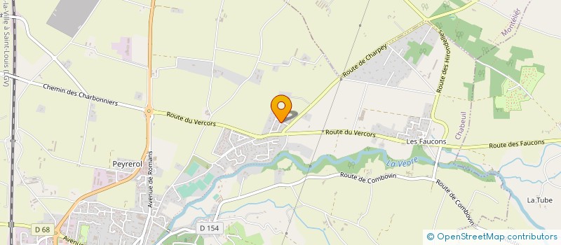 localisation de l'entreprise JC INGENIERIE CONSEIL à CHABEUIL