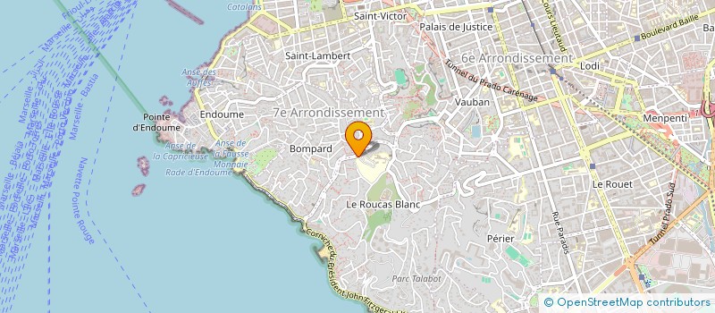 localisation de l'entreprise JC INVEST  MARSEILLE