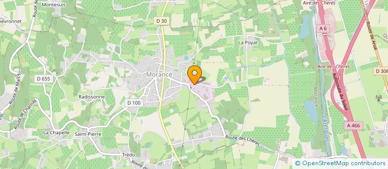 localisation de l'entreprise JC INVEST  MORANCE