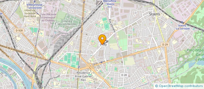 localisation de l'entreprise JC INVESTMENTS à PIERREFITTE-SUR-SEINE