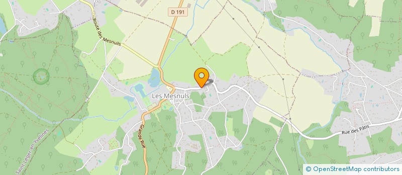 localisation de l'entreprise JC LAON  LES MESNULS