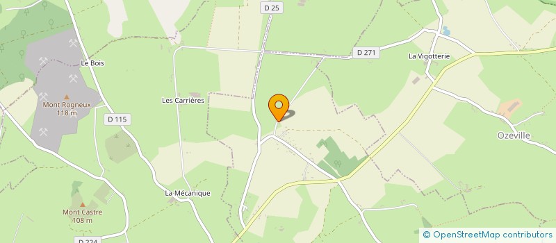 localisation de l'entreprise JC LETELLIER  SAINT-FLOXEL