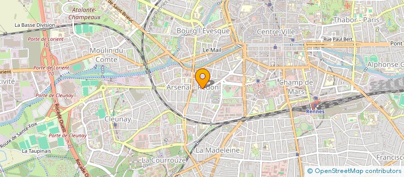 localisation de l'entreprise JC MABILAIS  RENNES
