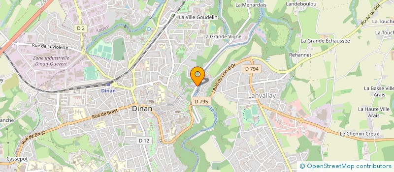 localisation de l'entreprise JC MAIA à DINAN