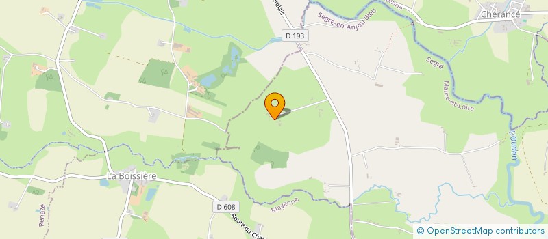 localisation de l'entreprise JC MANAGEMENT à SEGRE-EN-ANJOU BLEU