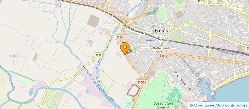 localisation de l'entreprise JC MECANIQUE BATEAUX à FREJUS