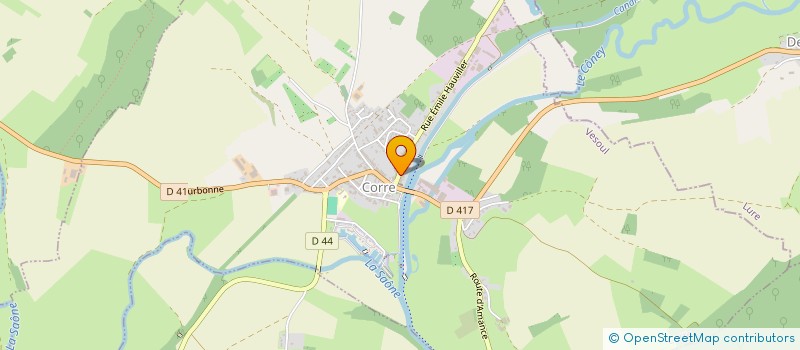 localisation de l'entreprise JC METAL  CORRE