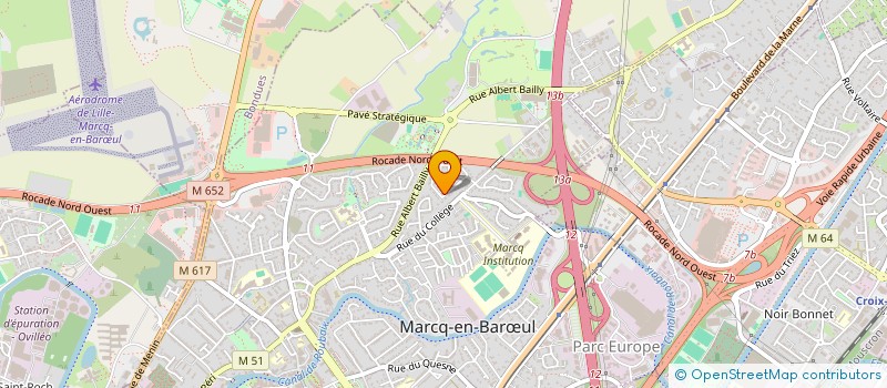 localisation de l'entreprise JC MG DUPARD à MARCQ-EN-BARŒUL