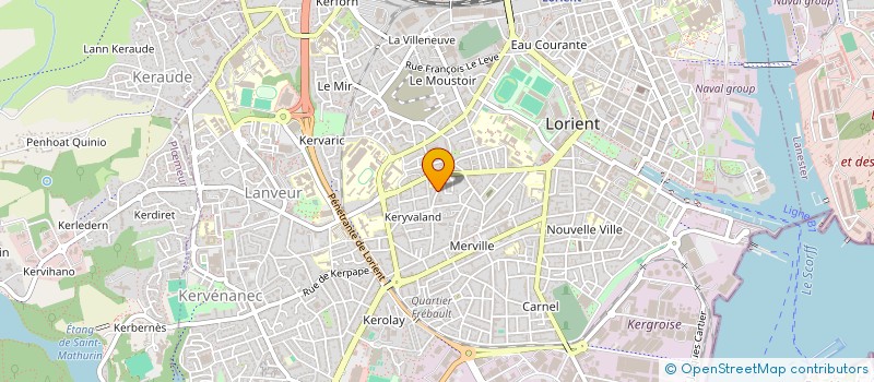 localisation de l'entreprise JC MINES  LORIENT