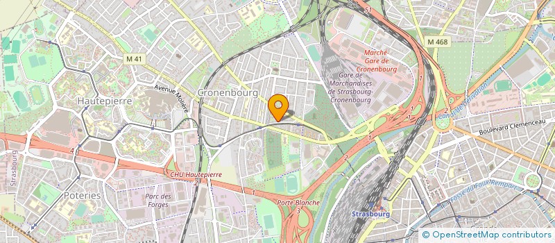 localisation de l'entreprise JC MOTO SERVICES à STRASBOURG