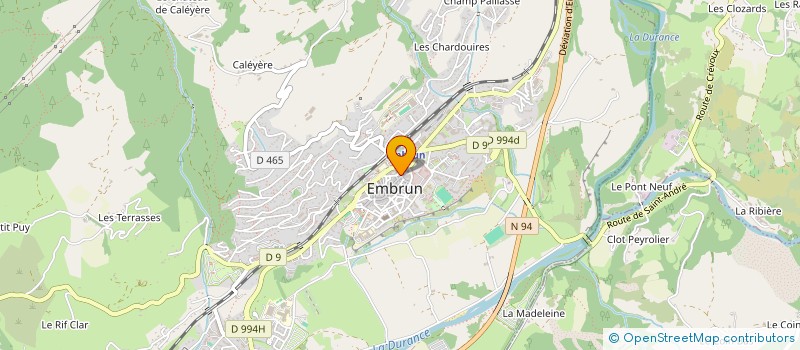 localisation de l'entreprise JC NETTOYAGES  EMBRUN