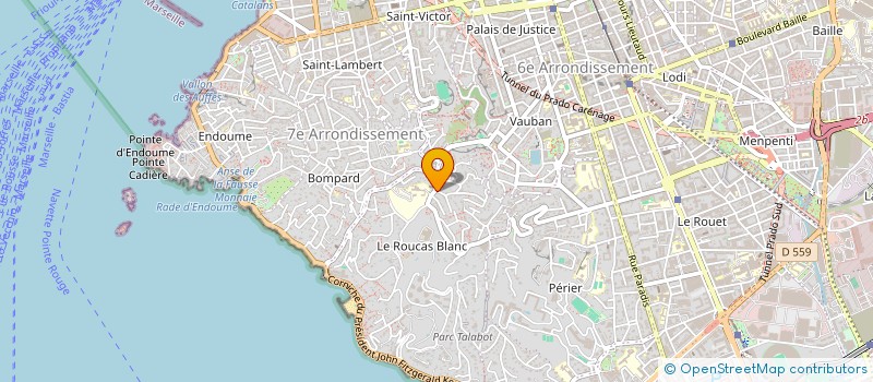 localisation de l'entreprise JC NEURO SOCIETY à MARSEILLE