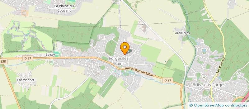 localisation de l'entreprise JC PANOS 91  FORGES-LES-BAINS