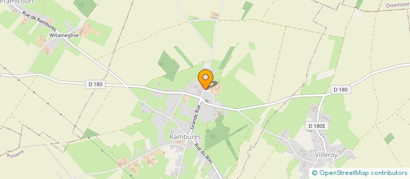 localisation de l'entreprise JC PAYSAGE  RAMBURES