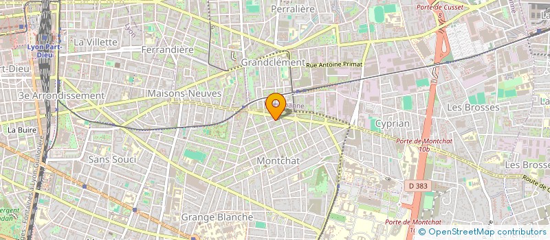 localisation de l'entreprise JC & PERSPECTIVES  LYON