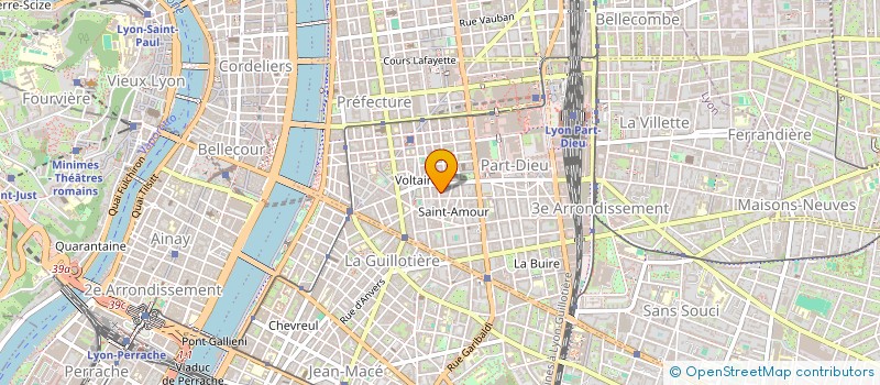 localisation de l'entreprise JC PIOT SARL  LYON