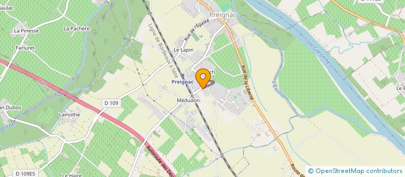 localisation de l'entreprise JC PIZZA à LANGON