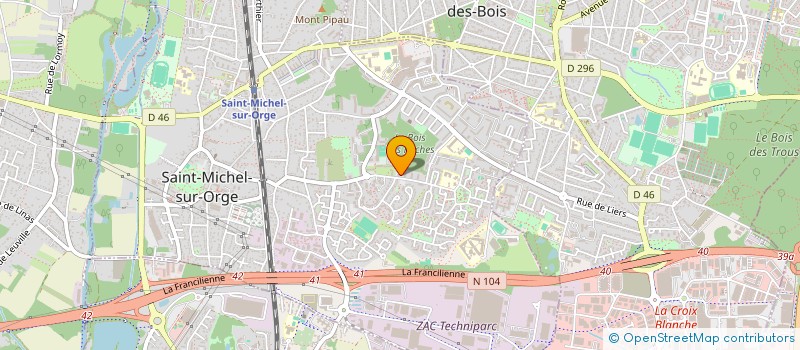 localisation de l'entreprise JC PIZZA à SAINT-MICHEL-SUR-ORGE