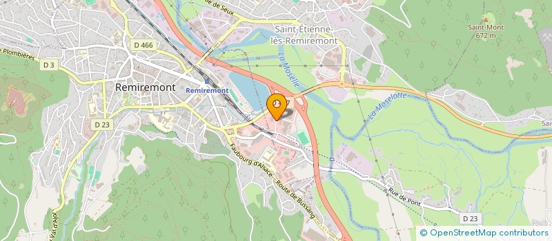 localisation de l'entreprise JC PLIS à SAINT-ETIENNE-LES-REMIREMONT