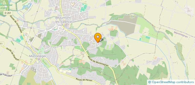 localisation de l'entreprise JC PROCESS à BEAUMONT-LES-VALENCE