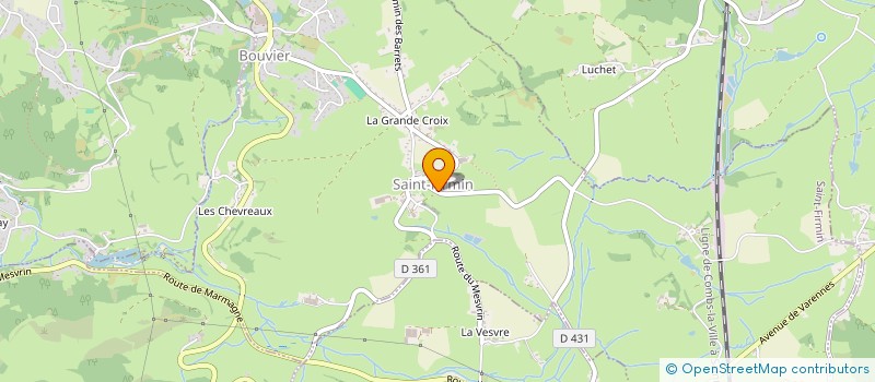 localisation de l'entreprise JC-Q JURY  SAINT-FIRMIN
