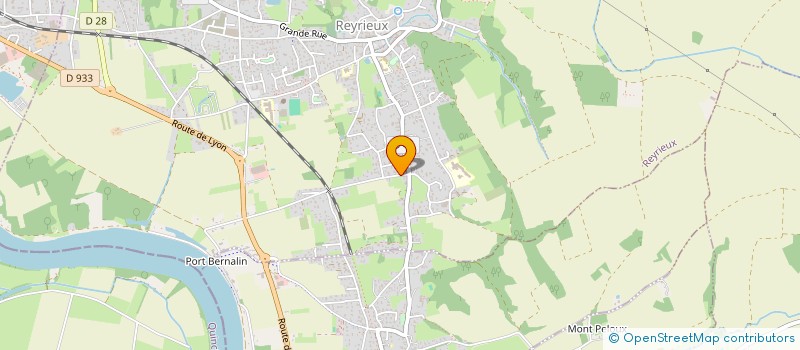 localisation de l'entreprise JC RENOV à REYRIEUX