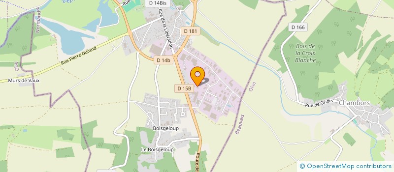 localisation de l'entreprise JC RHUM à GISORS