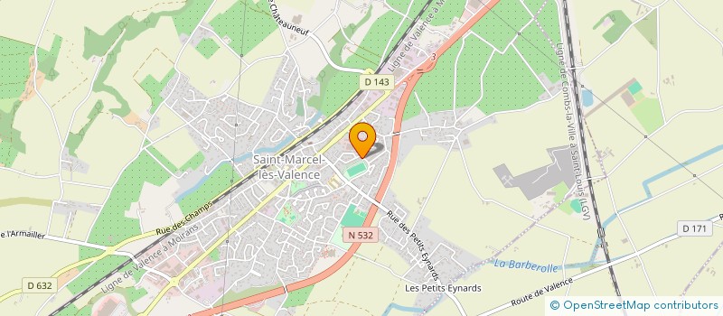 localisation de l'entreprise JC RL INVEST  SAINT-MARCEL-LES-VALENCE