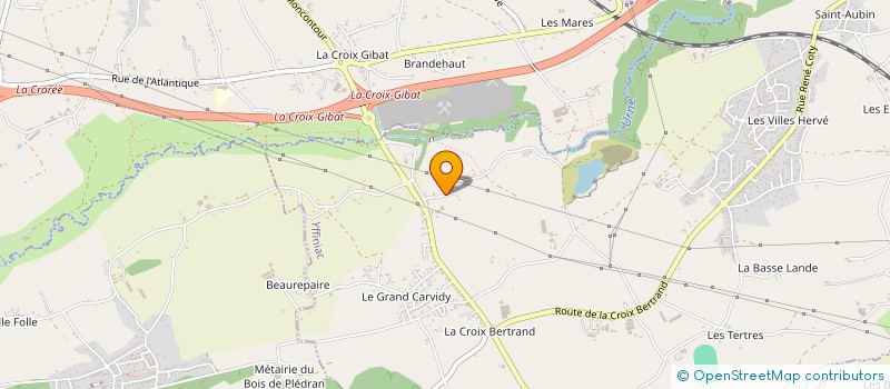 localisation de l'entreprise JC.S. R  YFFINIAC