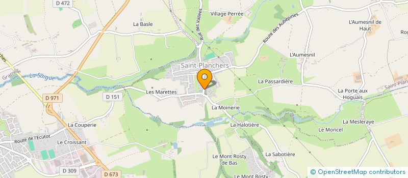 localisation de l'entreprise JC SAILING  SAINT-PLANCHERS