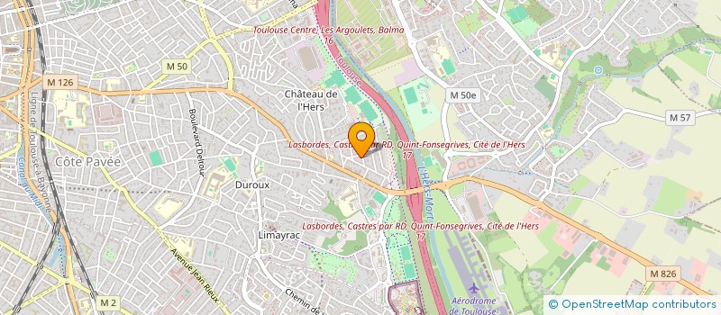 localisation de l'entreprise JC'SCI à TOULOUSE