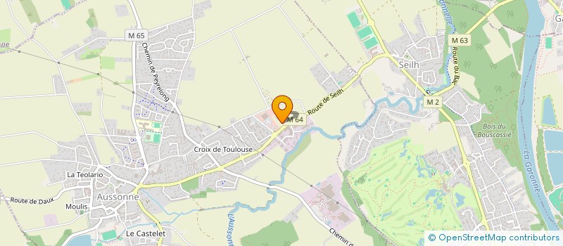 localisation de l'entreprise JC SERVICES à AUSSONNE
