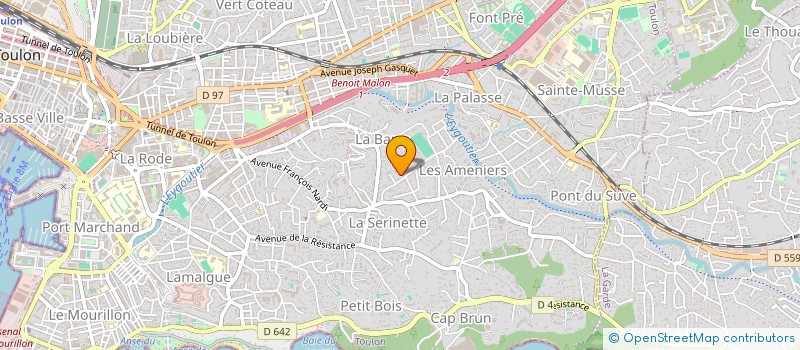 localisation de l'entreprise JC SERVICES  TOULON