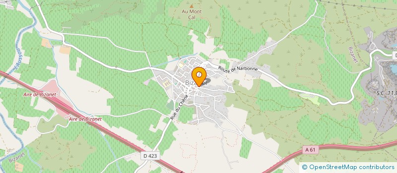 localisation de l'entreprise JC SYM à BIZANET
