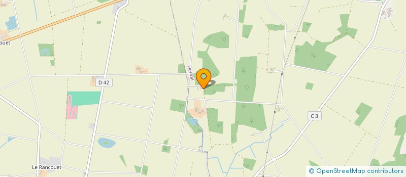 localisation de l'entreprise JC TP  DERVAL