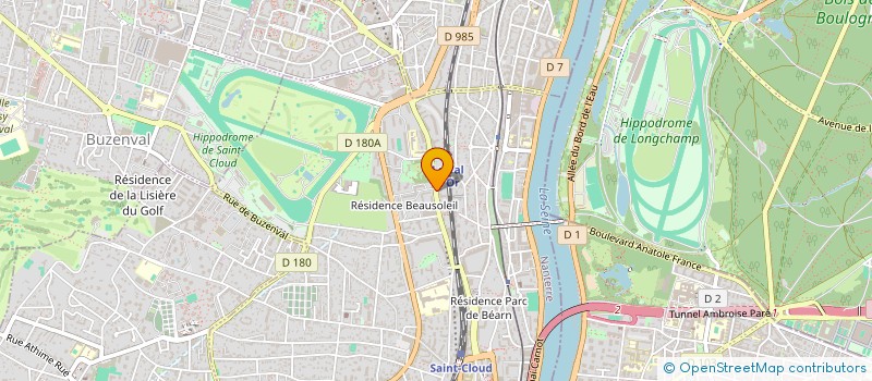 localisation de l'entreprise JC WEALTH MANAGEMENT  SAINT-CLOUD