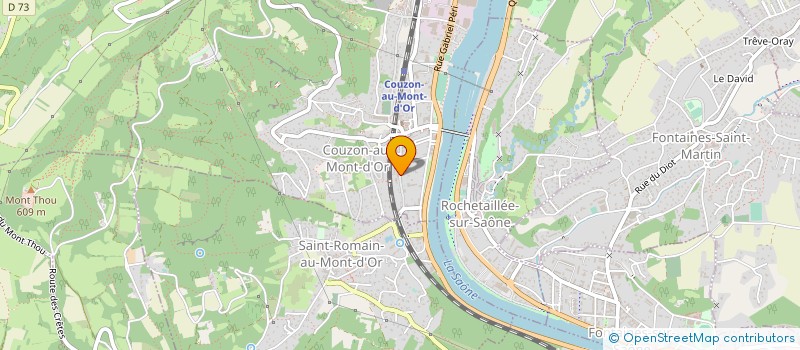 localisation de l'entreprise JC2B  COUZON AU MONT D'OR