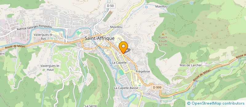 localisation de l'entreprise JC2G  SAINT-AFFRIQUE